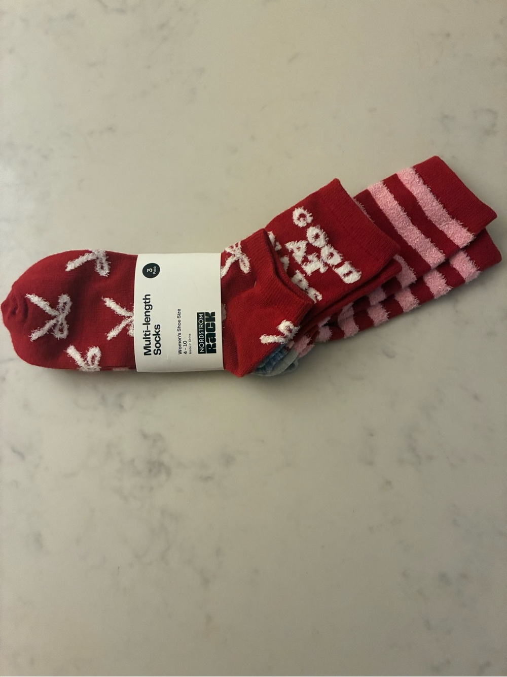 NWT Nordstrom Rack Multi Length Socks - 3 Pack
Size 4-10